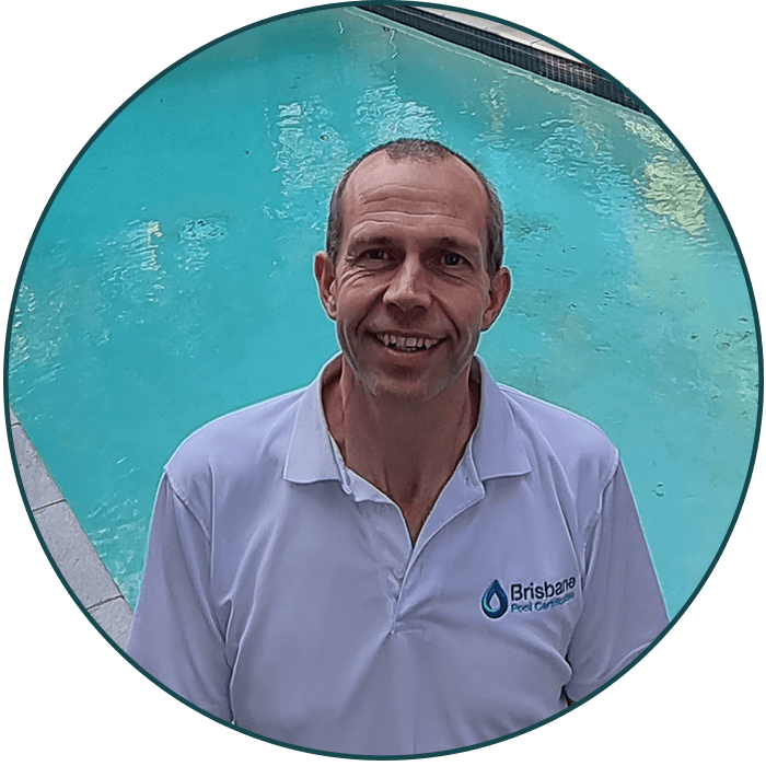 Iain Bishop, pool safety inspector located in Brisbane.